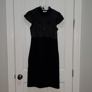 Calvin Klein Black Vintage Style Dress